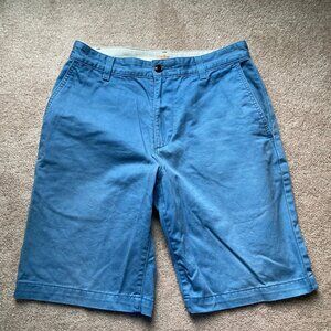 Men's Dockers Blue Shorts Size 30 Pockets, Belt Loops